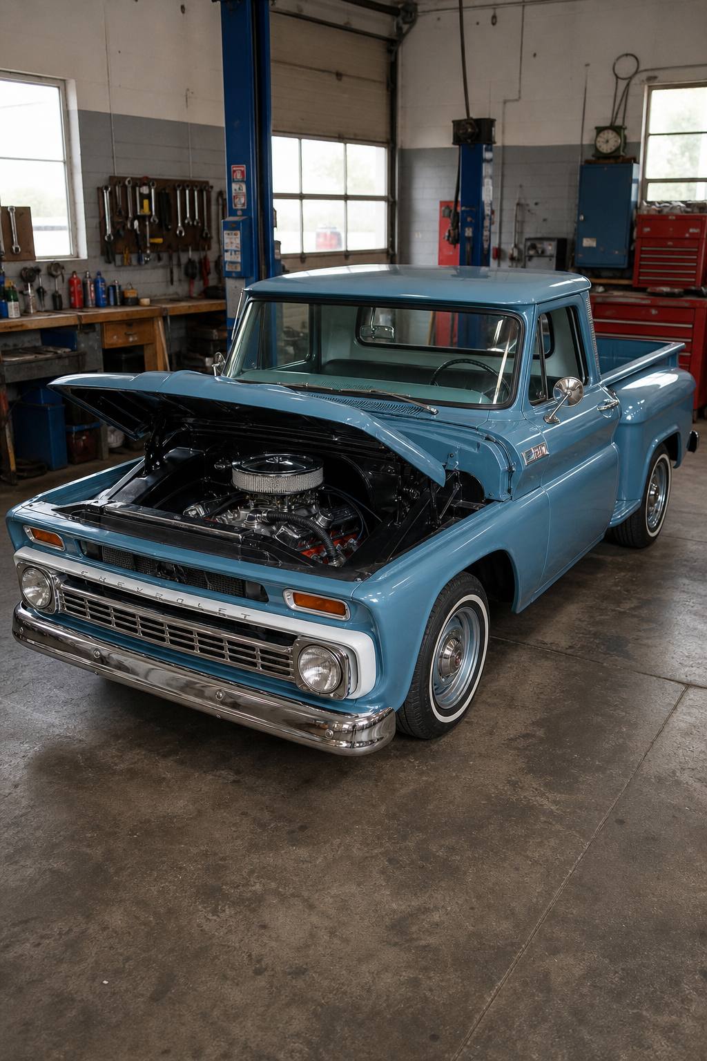 Barn find 1965 Chevrolet C 10 project AI restoration vision