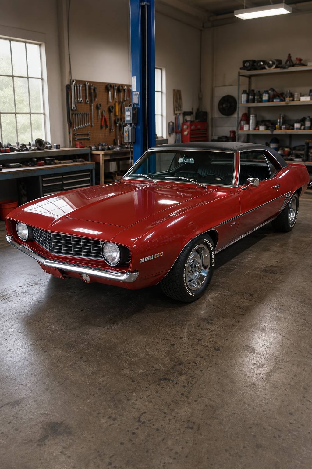 Easy project 1969 Chevrolet Camaro AI restoration vision