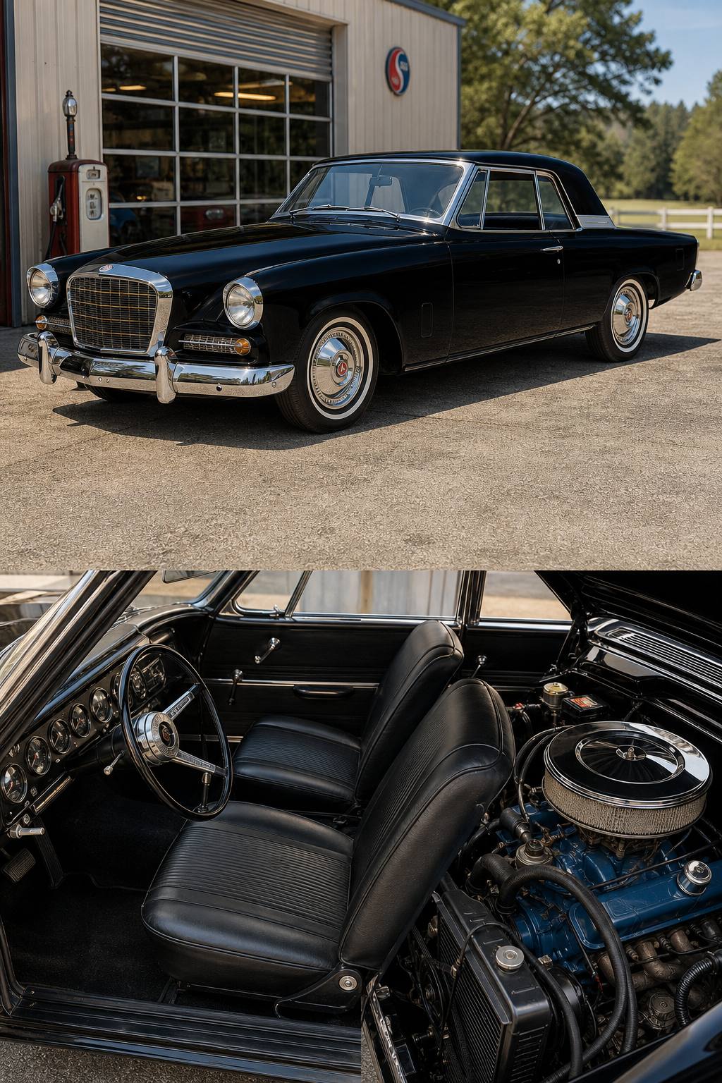 Rare 1963 Studebaker Hawk GT project AI restoration vision