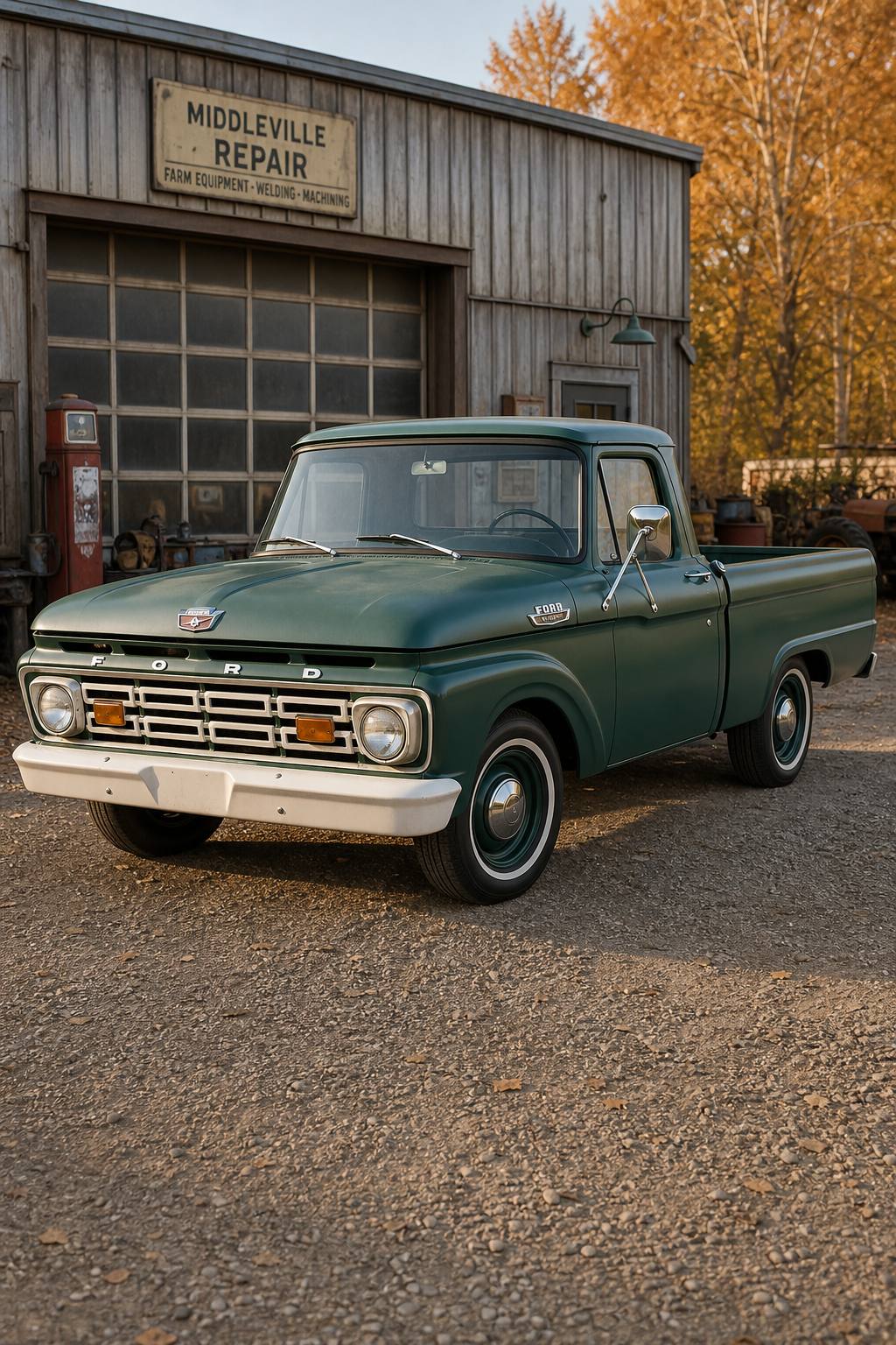 Not running 1964 Ford Pickups project AI restoration vision