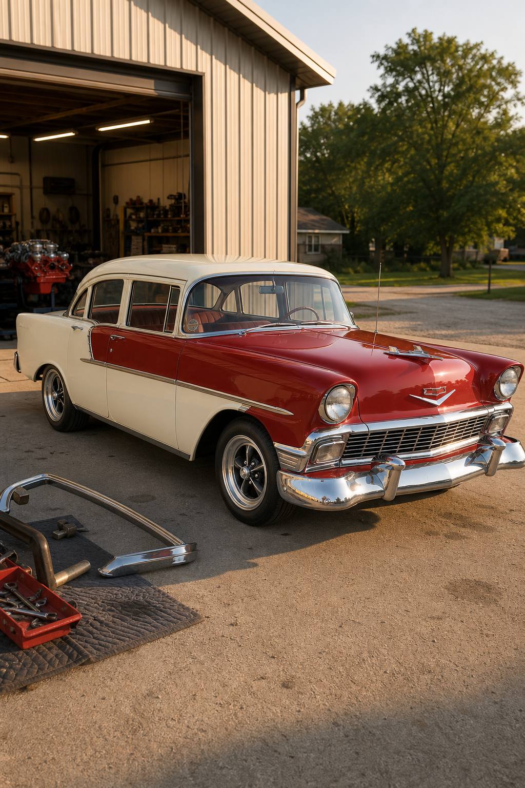 1956 Chevrolet Bel Air/150/210 AI restoration vision