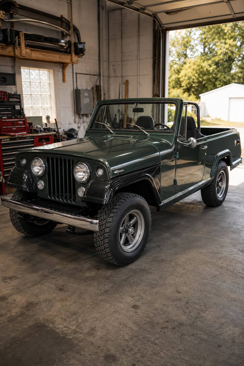 Lots of parts included 1969 Jeep Commando Grand National V6 PROJECT AI restoration vision