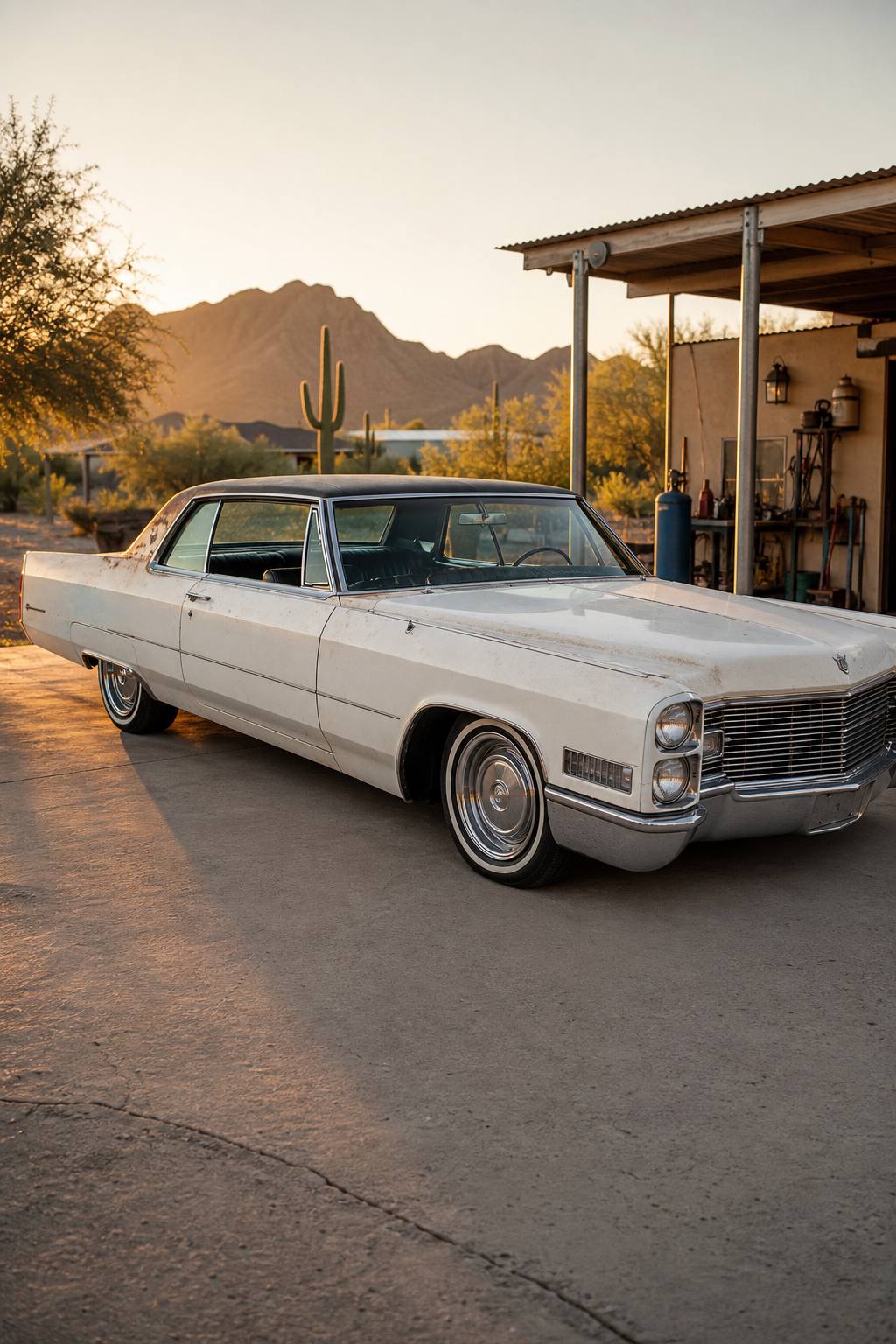 Needs little TLC 1966 Cadillac DeVille project AI restoration vision