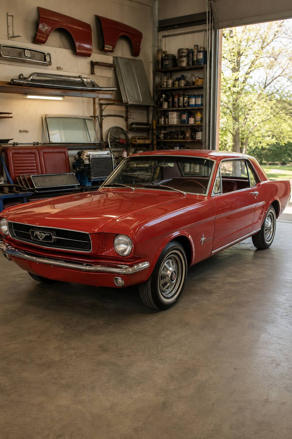Needs total resto 1964 Ford Mustang project AI restoration vision