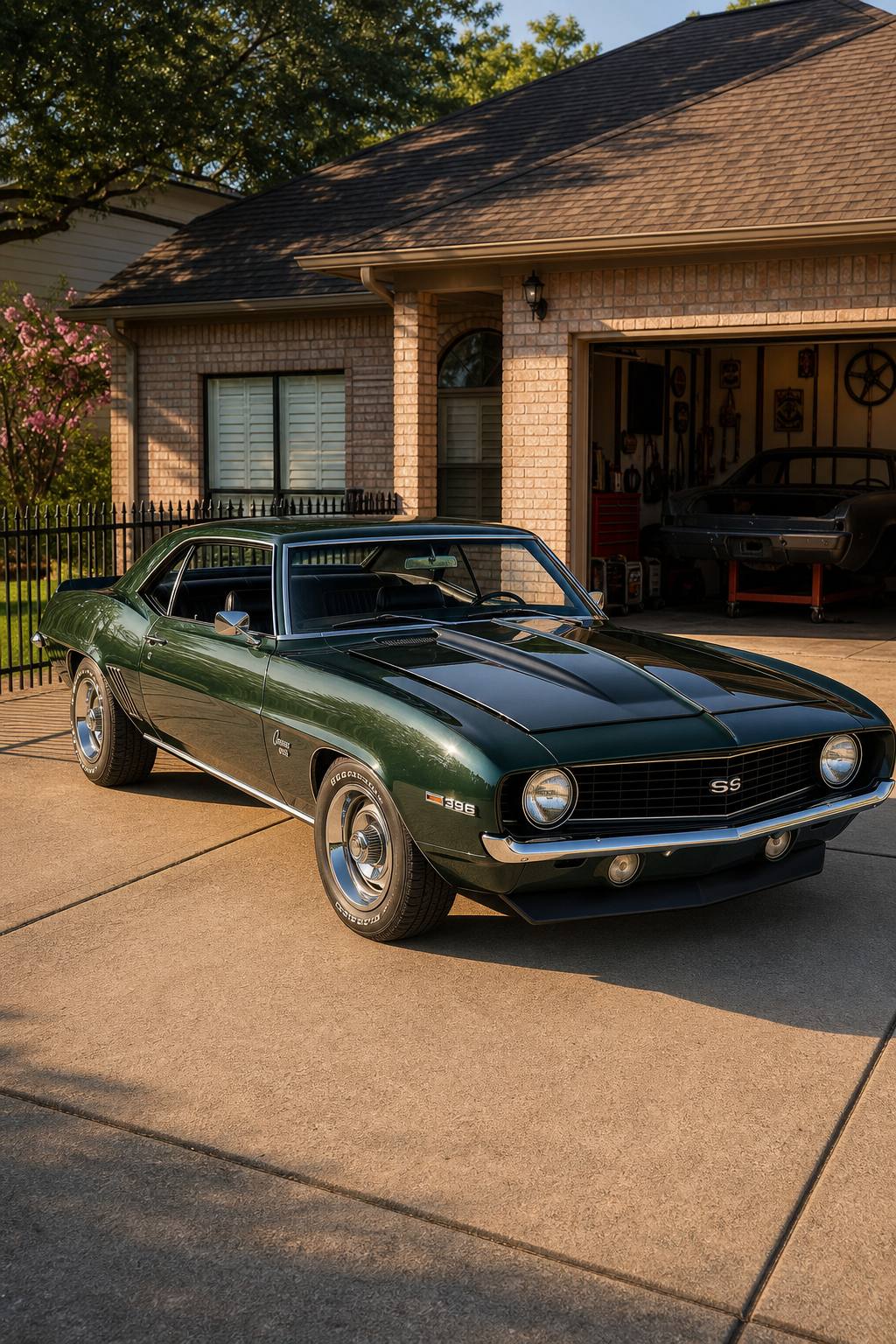 Rust free 1969 Chevrolet Camaro X11 SS project AI restoration vision