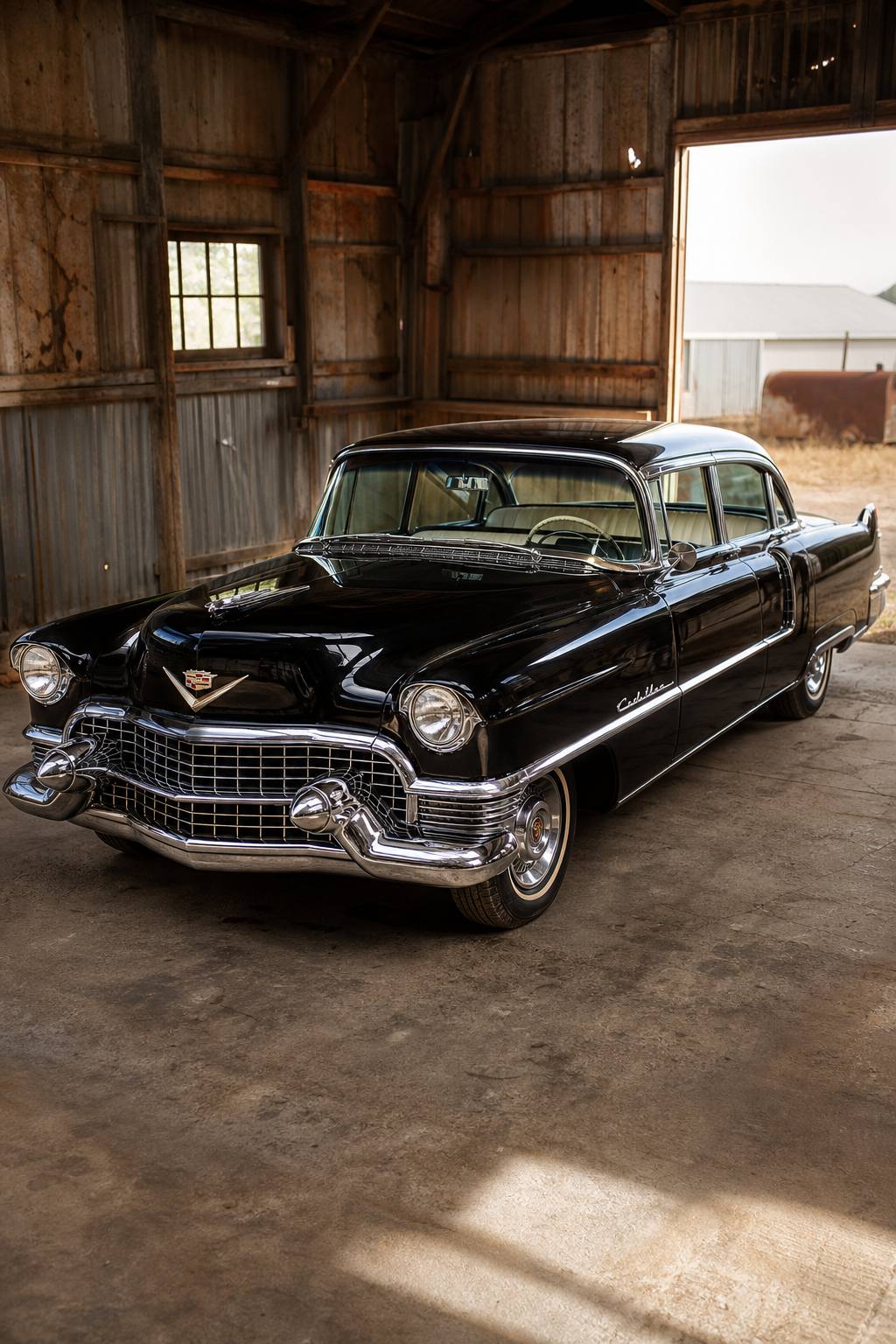 1955 Cadillac Fleetwood project AI restoration vision