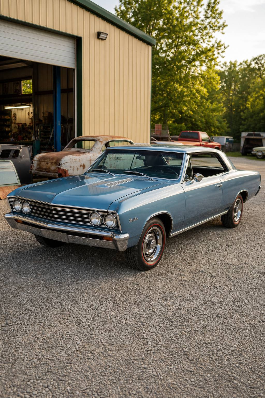 1967 Chevrolet Chevelle AI restoration vision