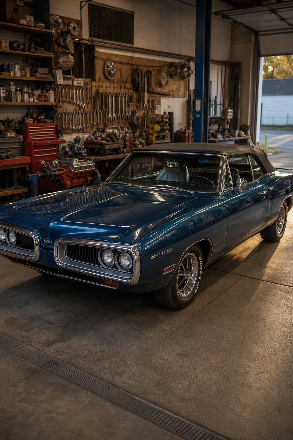 needs complete restoration 1970 Dodge Coronet 500 project AI restoration vision