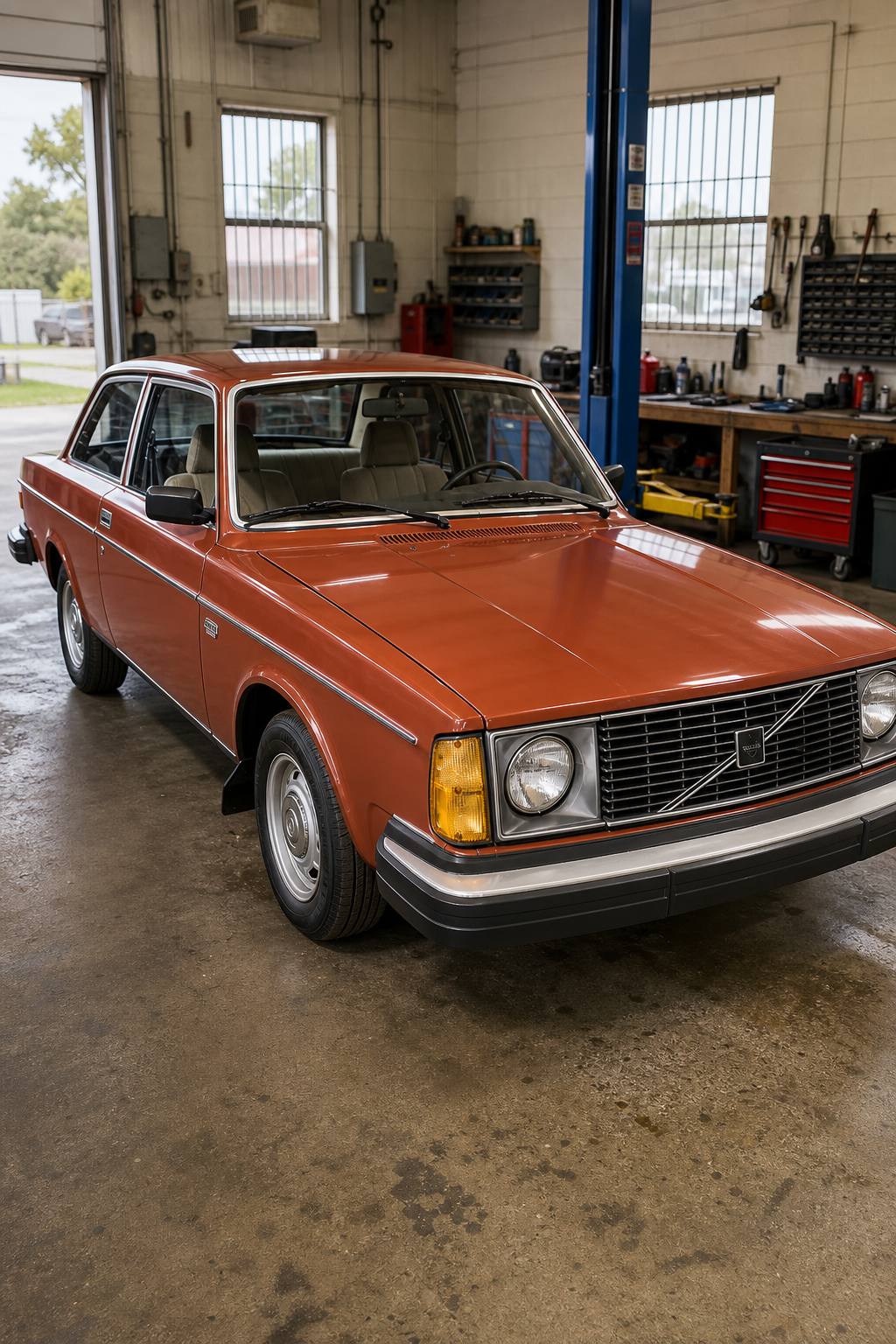 easy restoration 1979 Volvo 240 project AI restoration vision