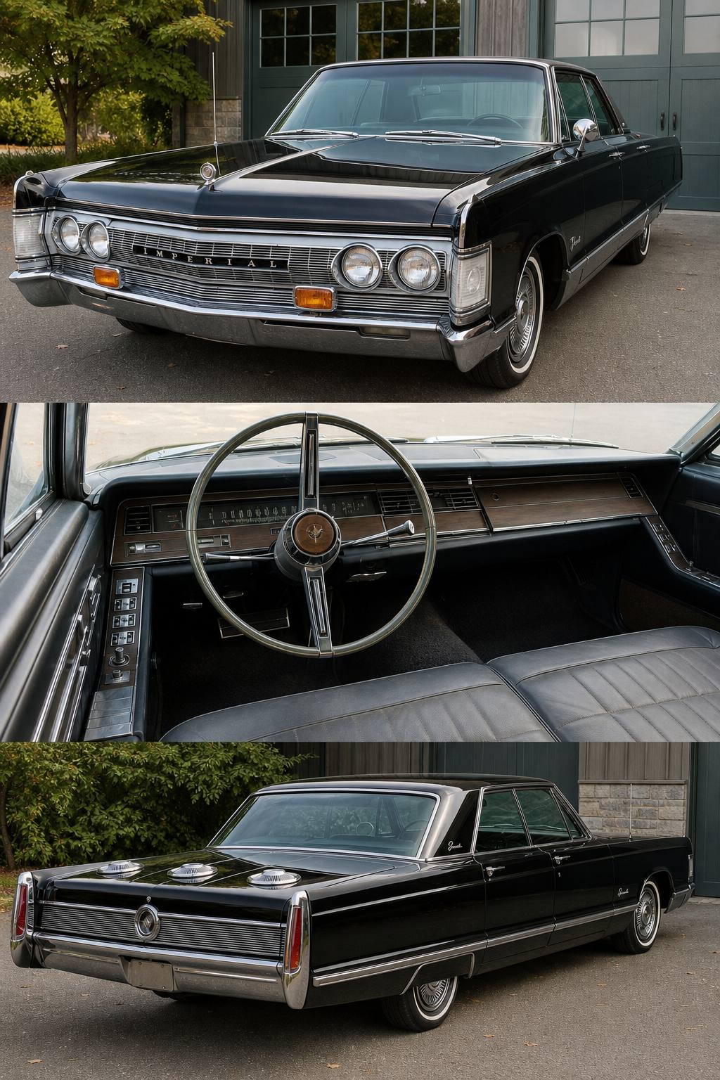luxury 1967 Chrysler Imperial Crown project AI restoration vision