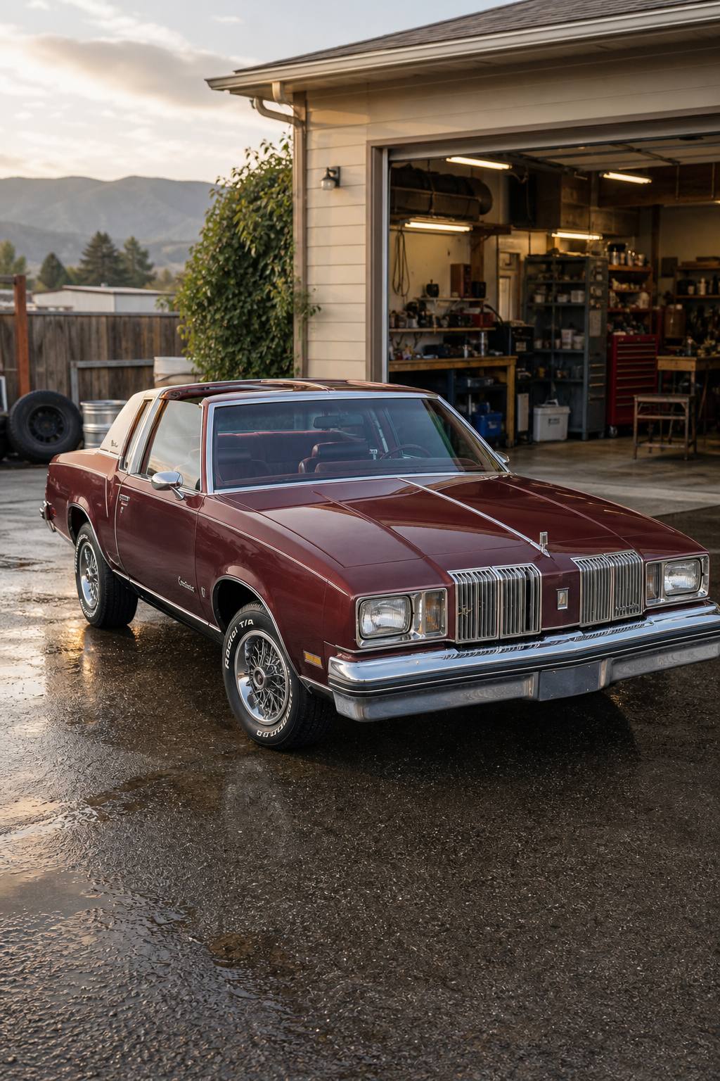 T-top 1979 Oldsmobile Cutlass Supreme project AI restoration vision