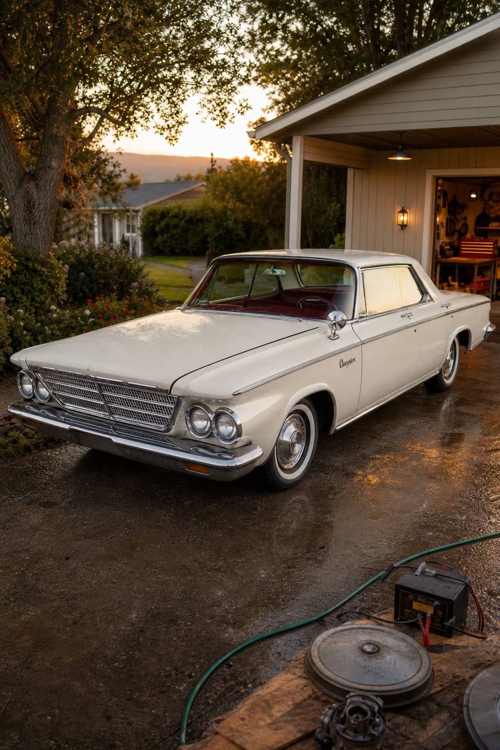 original survivor 1963 Chrysler Newport project AI restoration vision