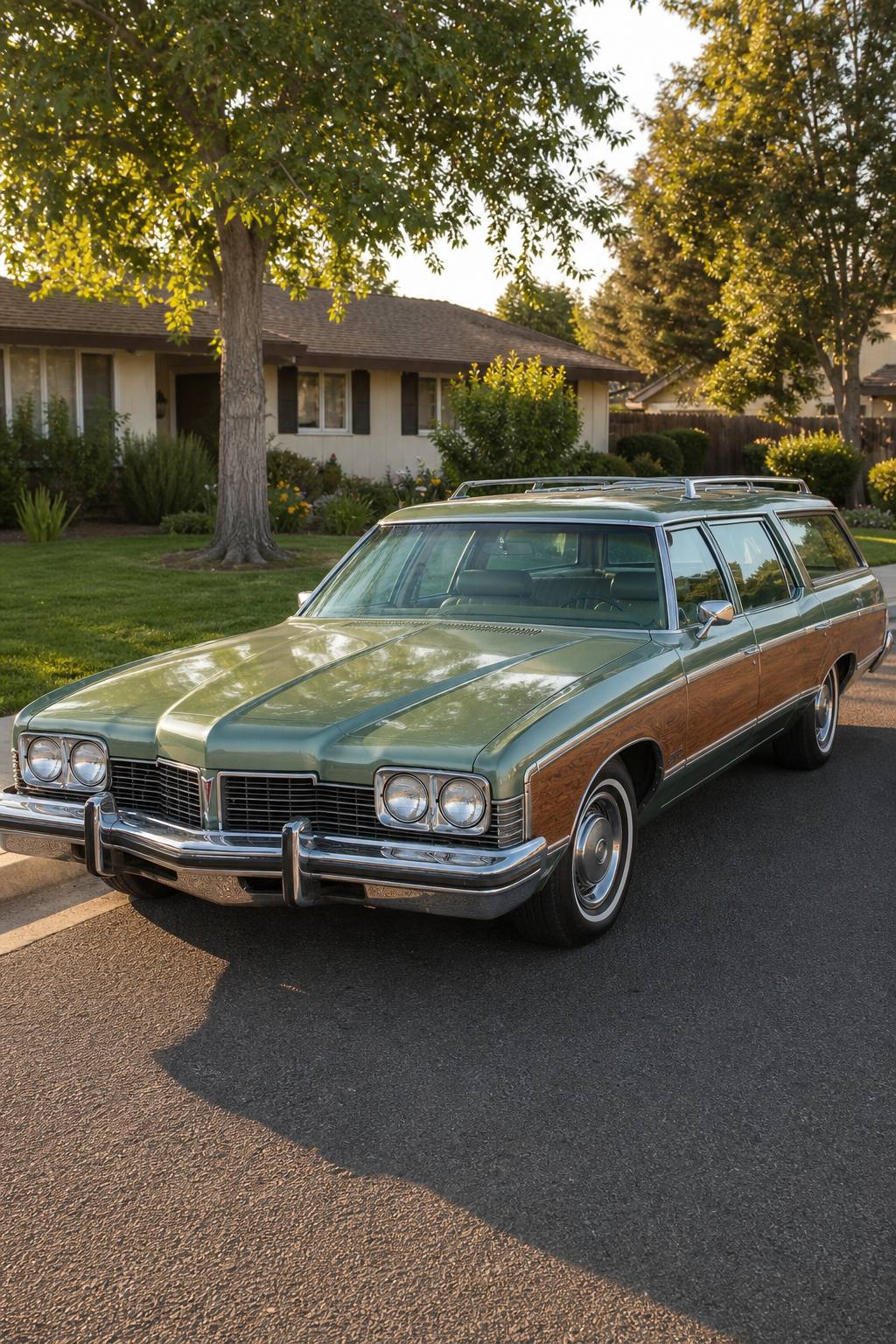 complete 1973 Pontiac Catalina Grand Safari project AI restoration vision