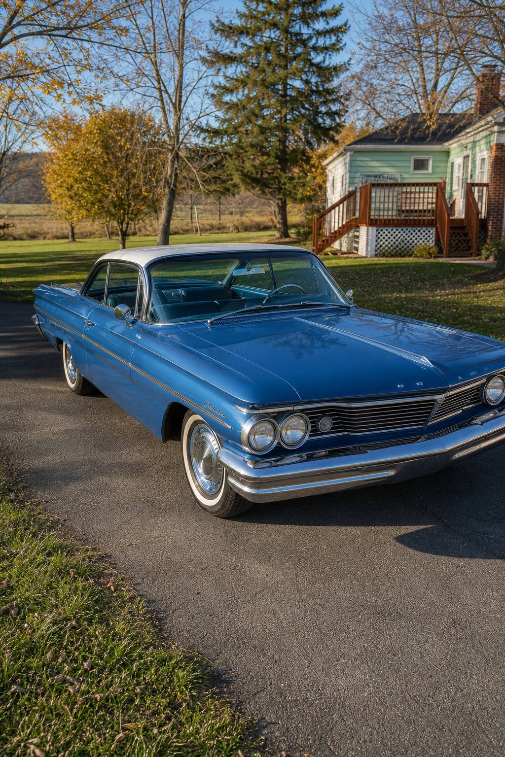 1960 Pontiac Catalina 2 dr coupe AI restoration vision