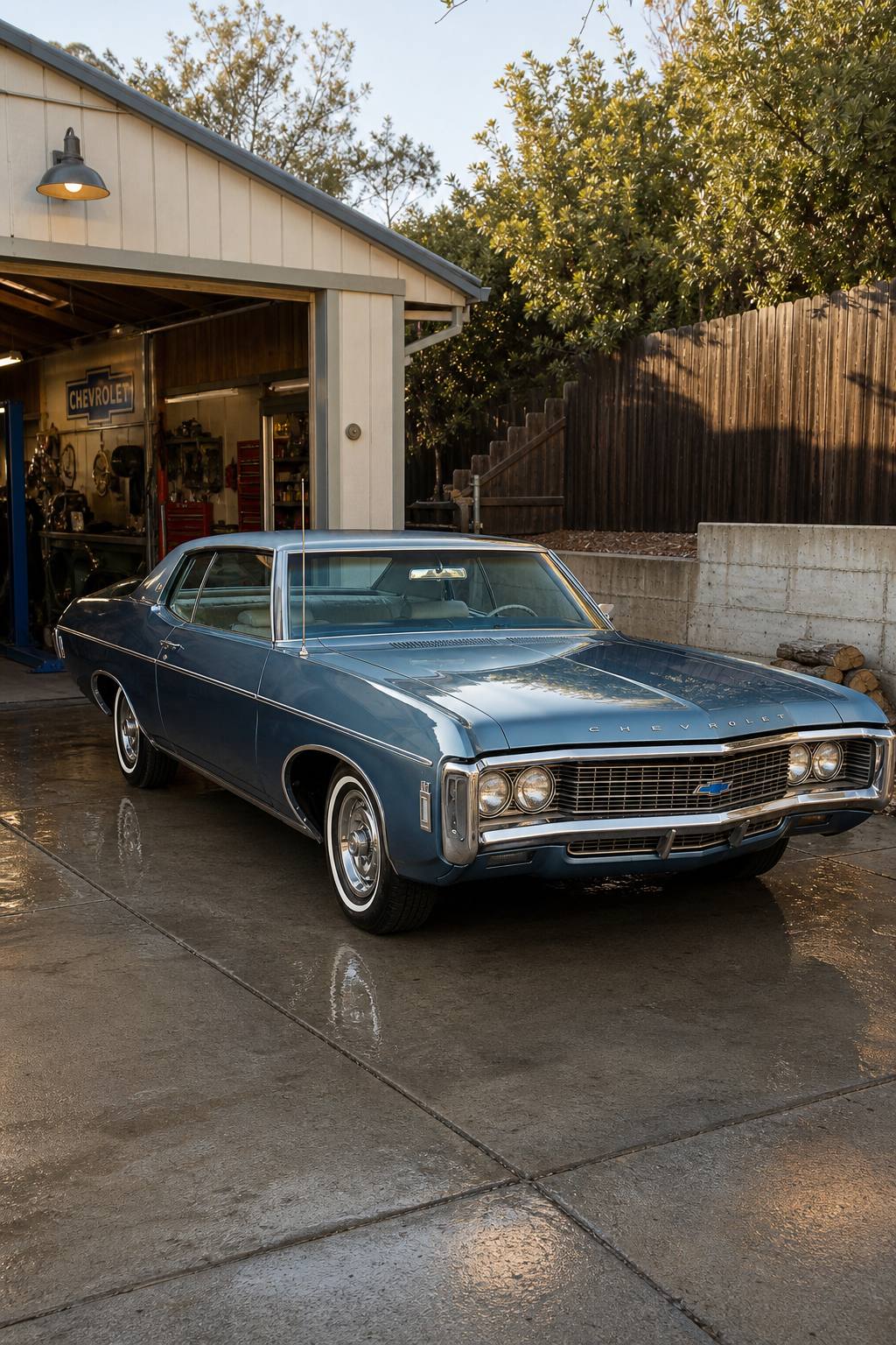 solid 1969 Chevrolet Impala project AI restoration vision