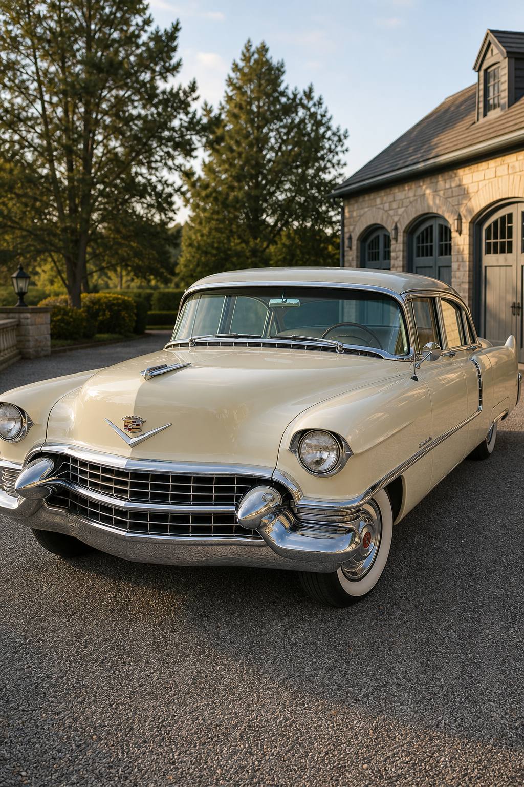 needs restoration 1955 Cadillac Sedan DeVille project AI restoration vision