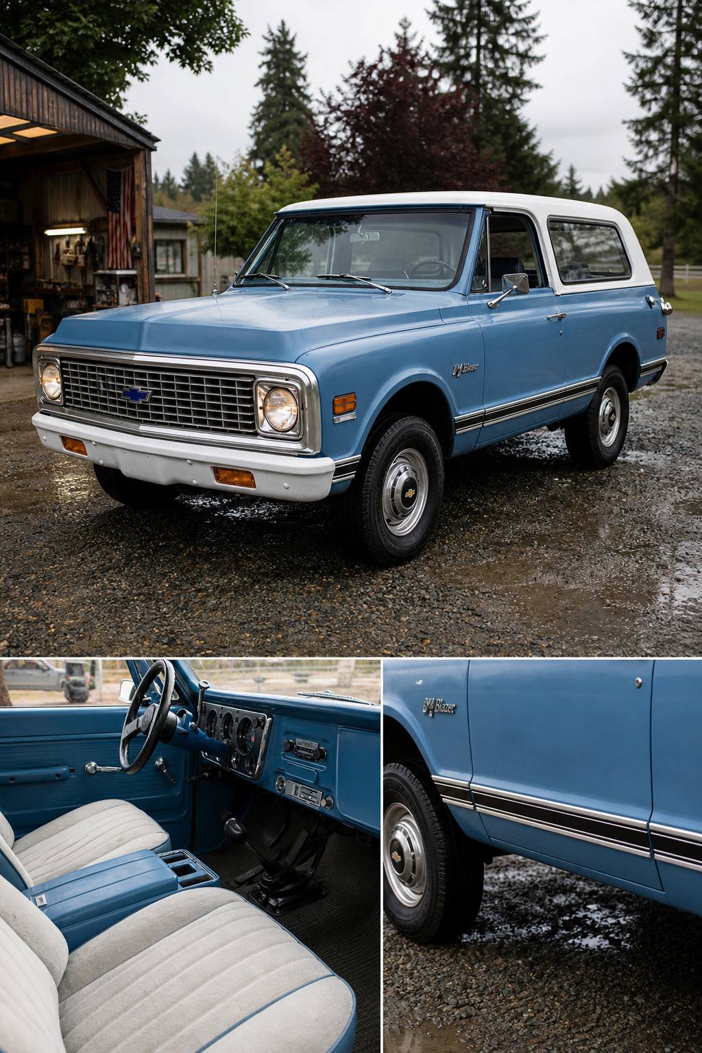 needs new carb 1971 Chevrolet Blazer orignal condition project AI restoration vision