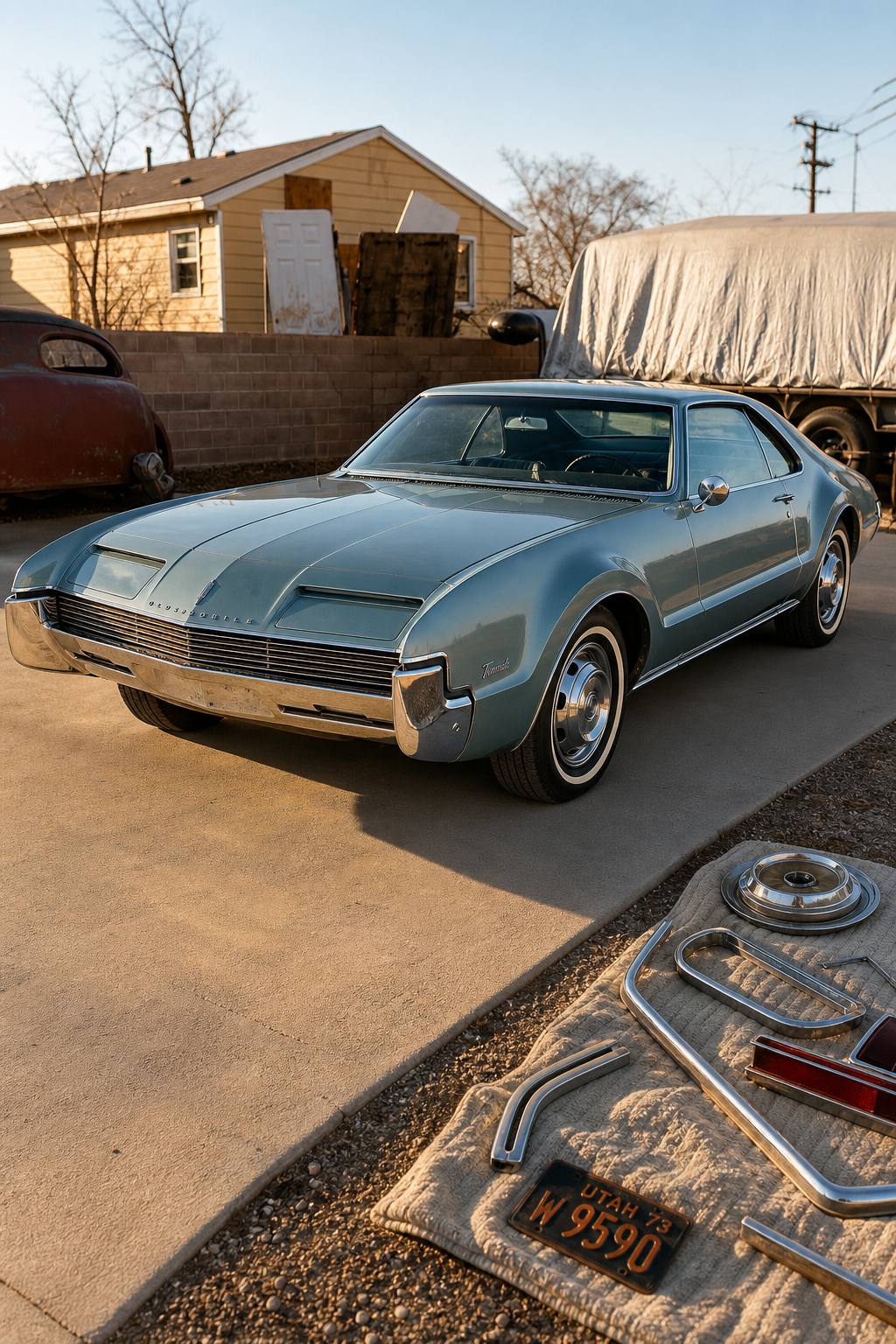 1966 Oldsmobile Toronado Project AI restoration vision