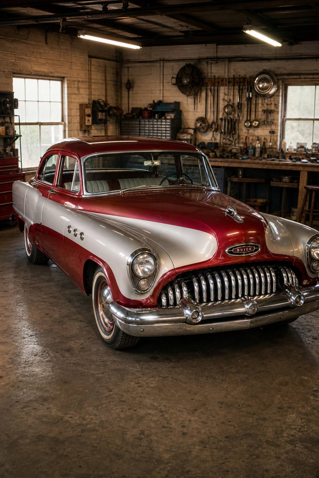 missing interior 1953 Buick Special project AI restoration vision