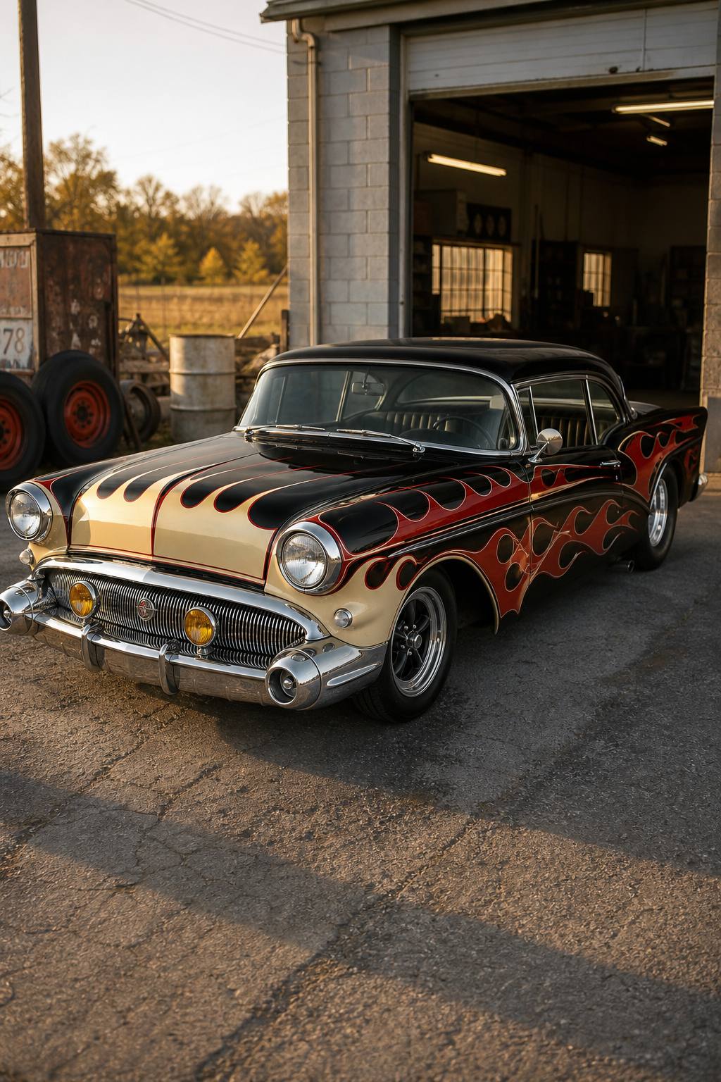 hot rod 1957 Buick Century KING ROD PROJECT AI restoration vision