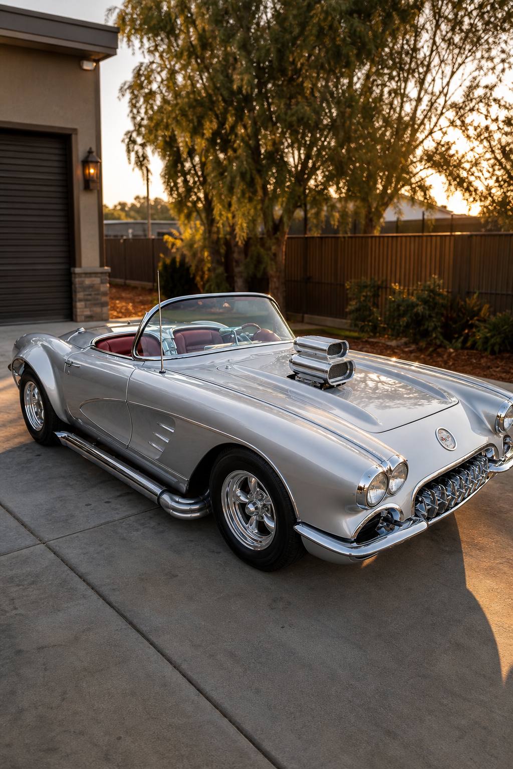 1959 Chevrolet Corvette Roadster AI restoration vision