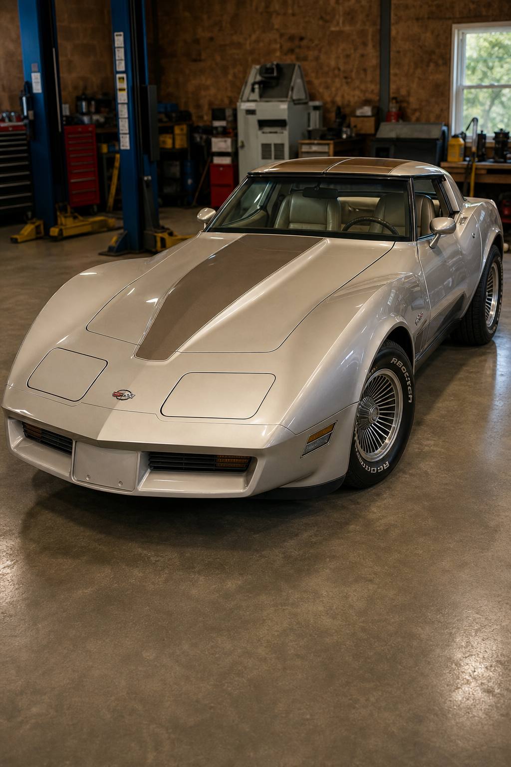 almost completed 1982 Chevrolet Corvette Collectors EDITION project AI restoration vision