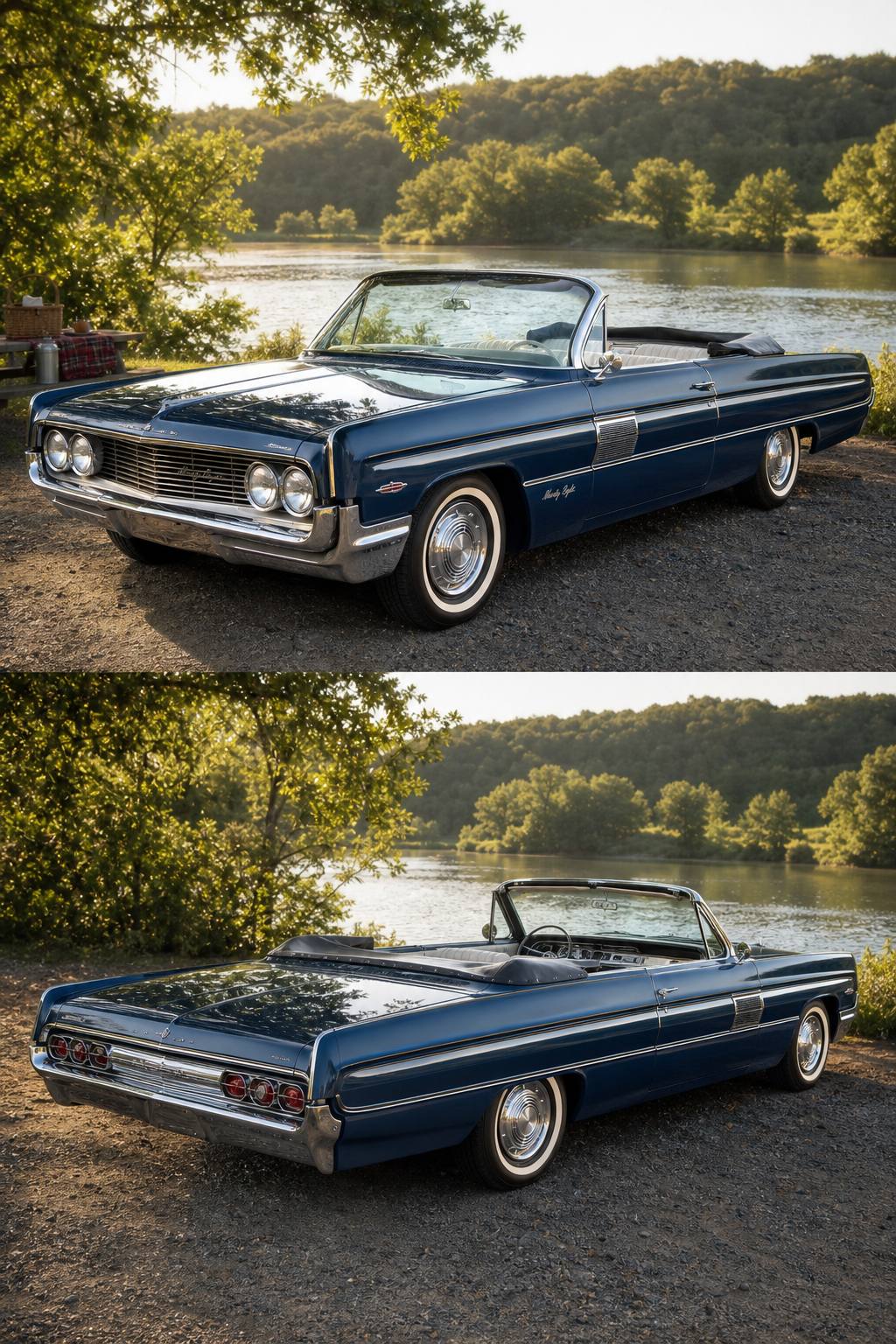 1962 Oldsmobile Ninety Eight 98 Convertbile Starfire AI restoration vision