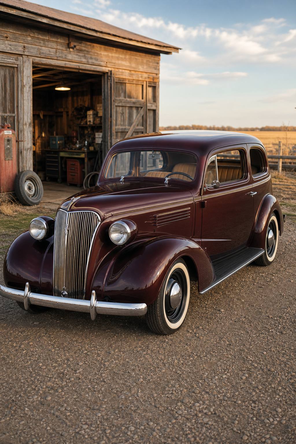 great for hot rod 1937 Chevrolet JA Master Deluxe project AI restoration vision