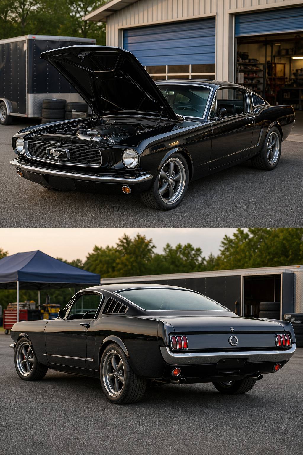 new body 1966 Ford Mustang project AI restoration vision