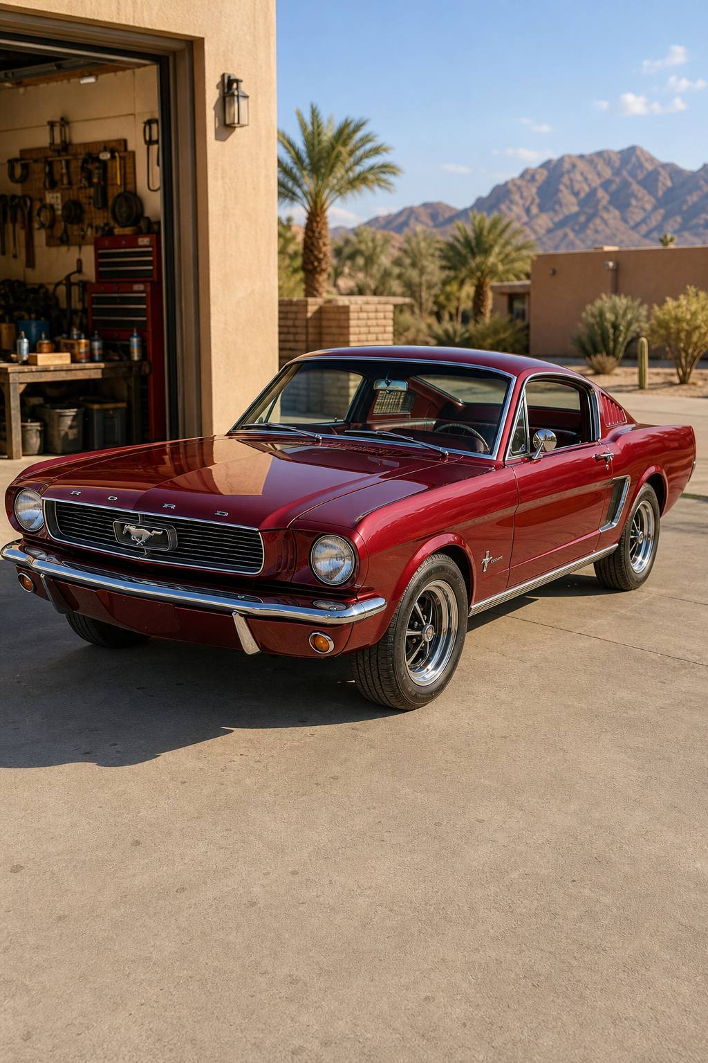 very solid 1965 Ford Mustang Fastback 289 project AI restoration vision