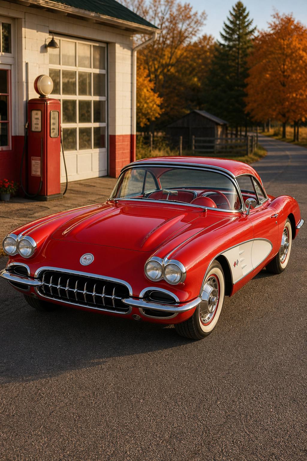 raeabuilt engine 1958 Chevrolet Corvette project AI restoration vision