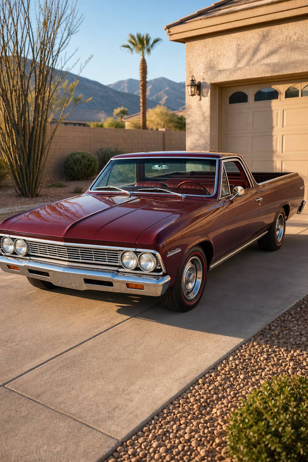 new parts 1966 Chevrolet El Camino project AI restoration vision