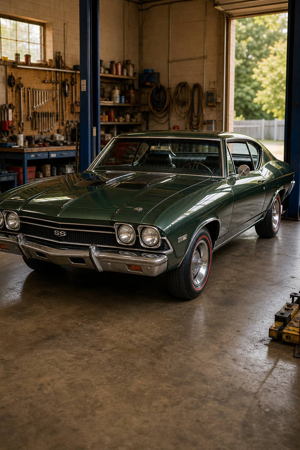 solid 1968 Chevrolet Chevelle project AI restoration vision