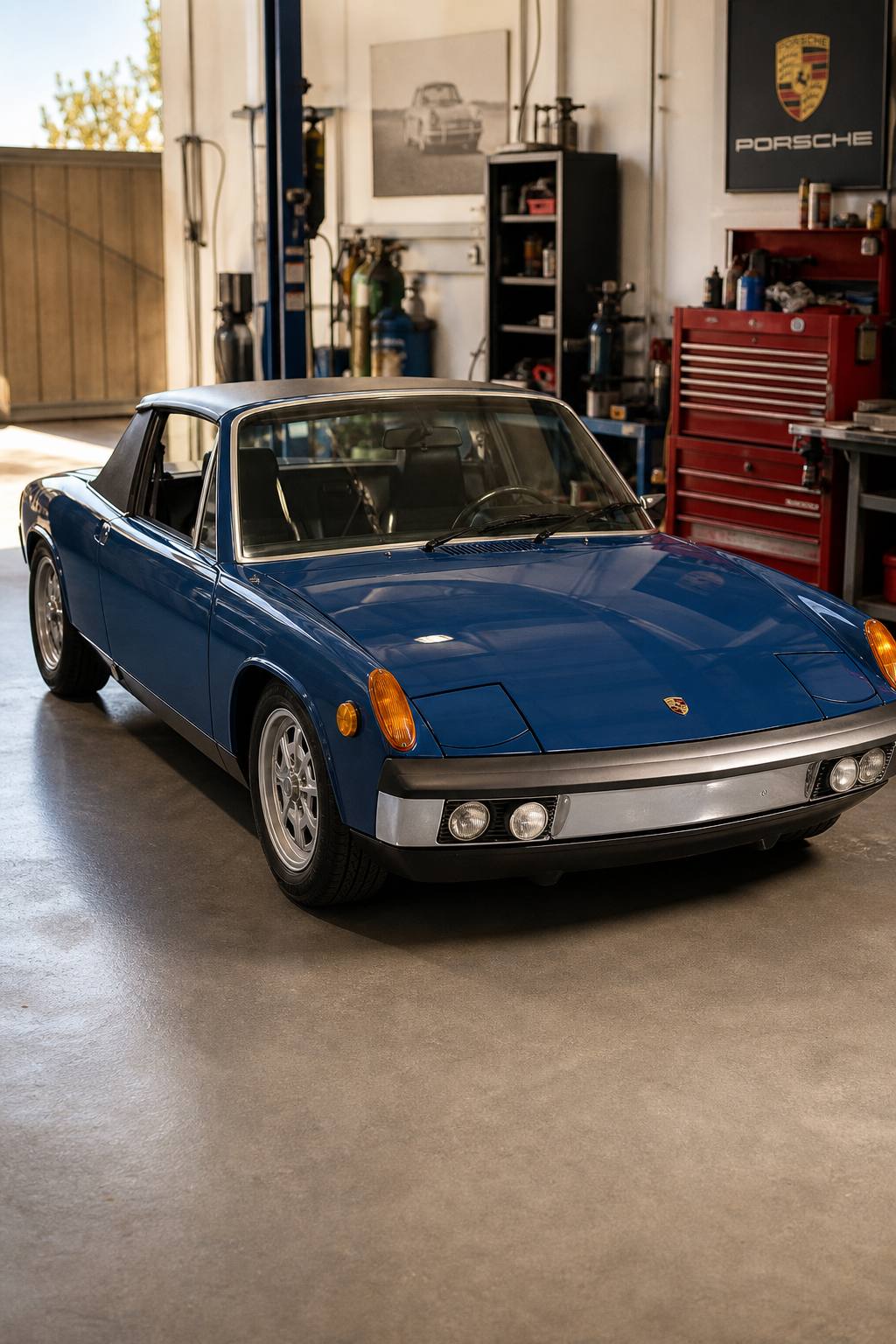 holy grail 1973 Porsche 914 2.0 project AI restoration vision