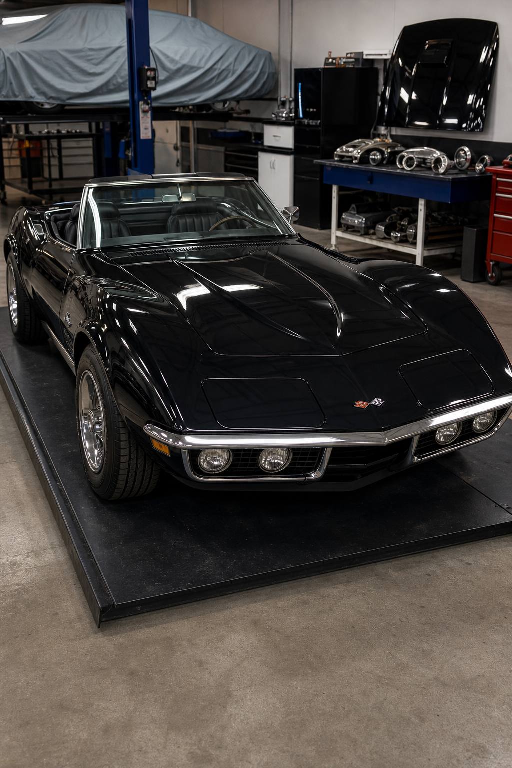 easy project 1972 Chevrolet Corvette project AI restoration vision