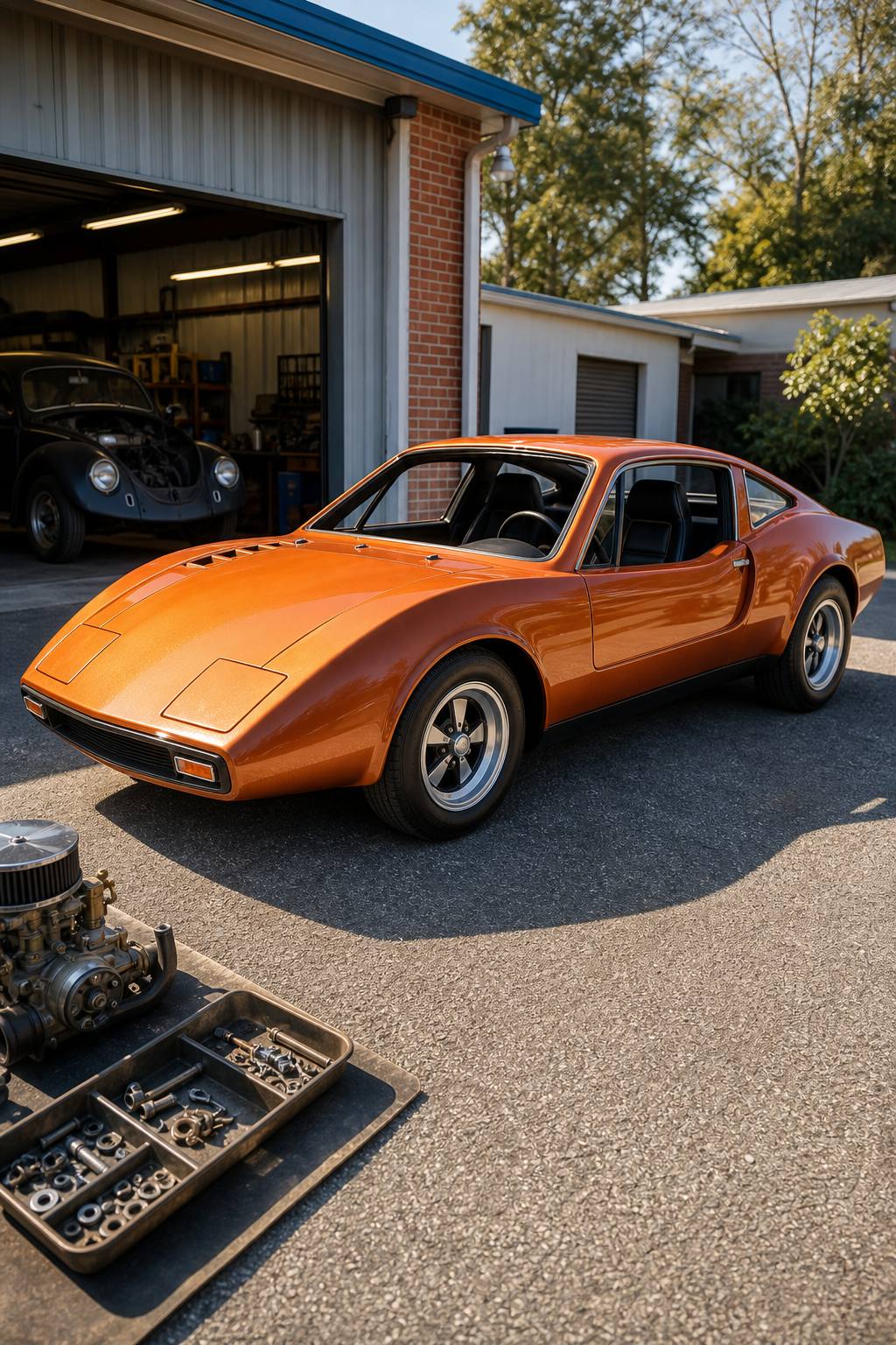 needs finishing 1974 Bradley GT Replica project AI restoration vision