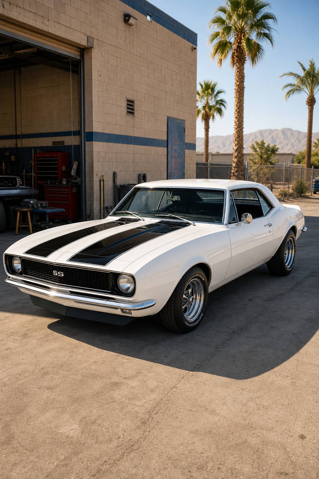 solid, just needs TLC 1968 Chevrolet Camaro SS project AI restoration vision