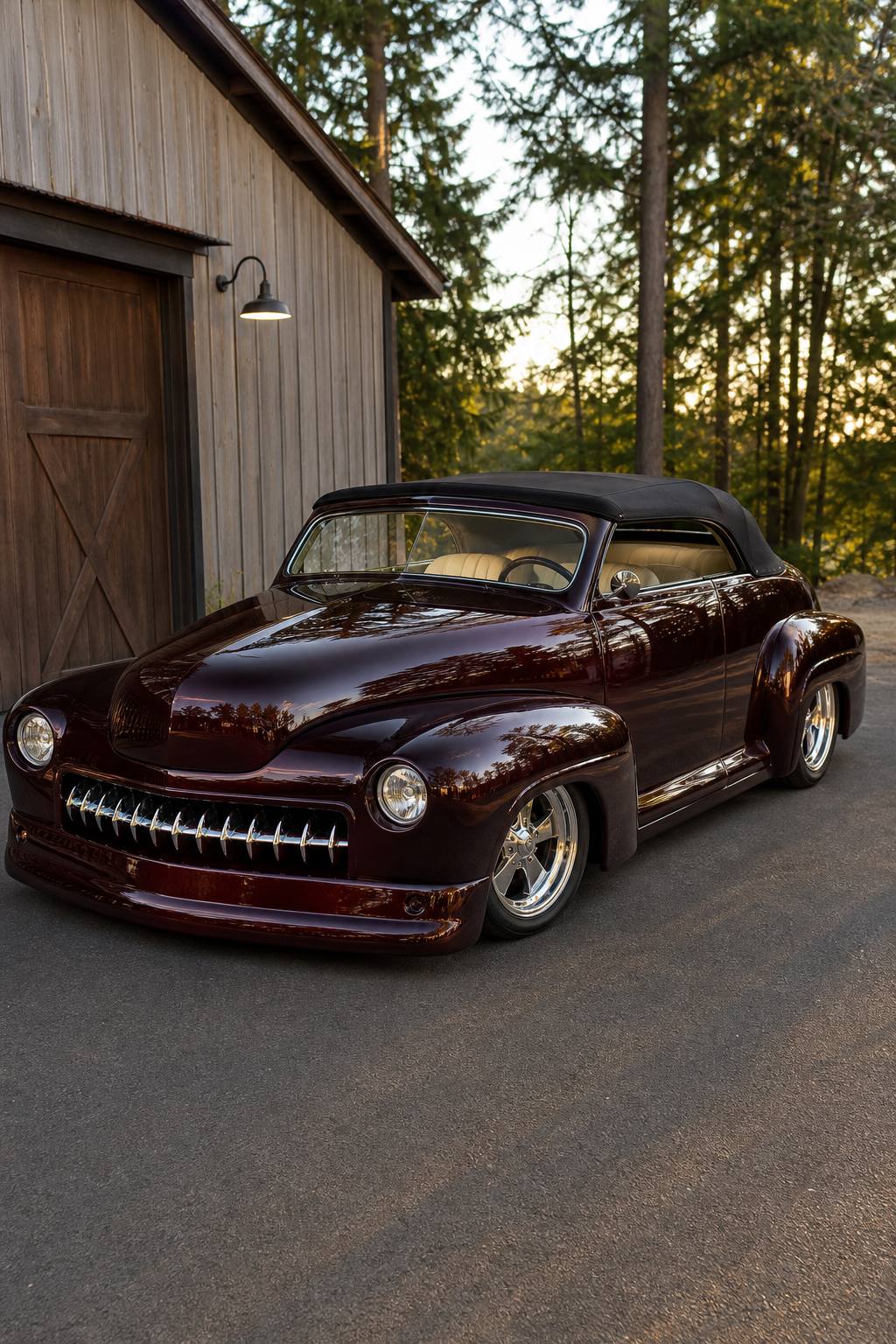 needs finishing 1947 Mercury Convertible custom project AI restoration vision