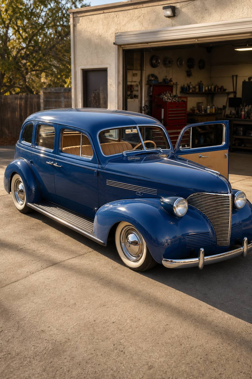 needs finishing 1939 Chevrolet Master hot rod project AI restoration vision