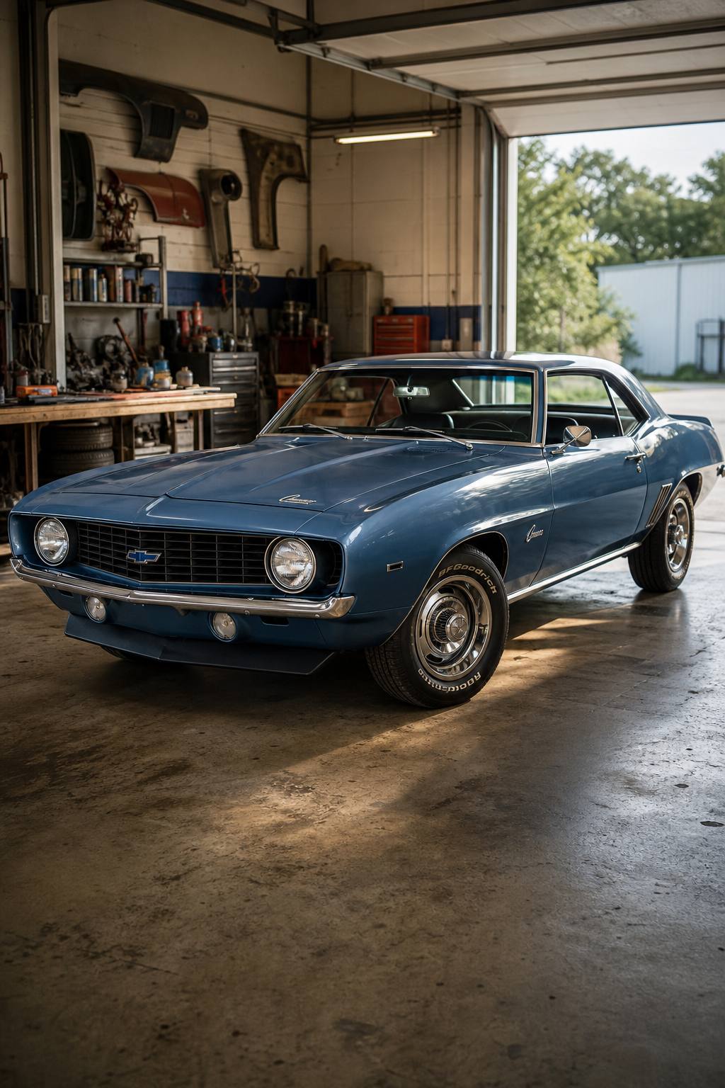 COPO tribute 1969 Chevrolet Camaro X11 project AI restoration vision