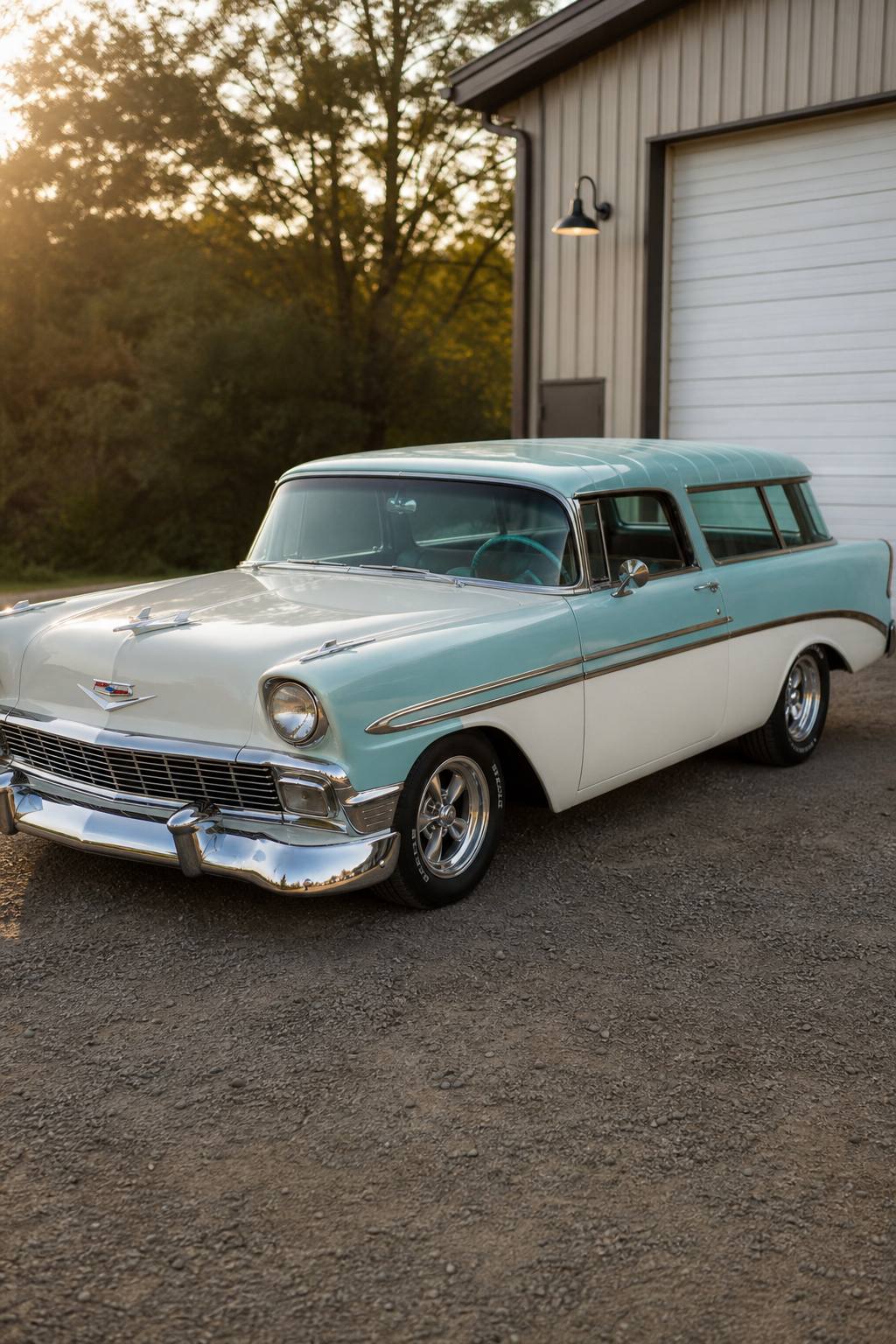 1956 Chevrolet Nomad Resto Rat Rod/Gasser Project AI restoration vision