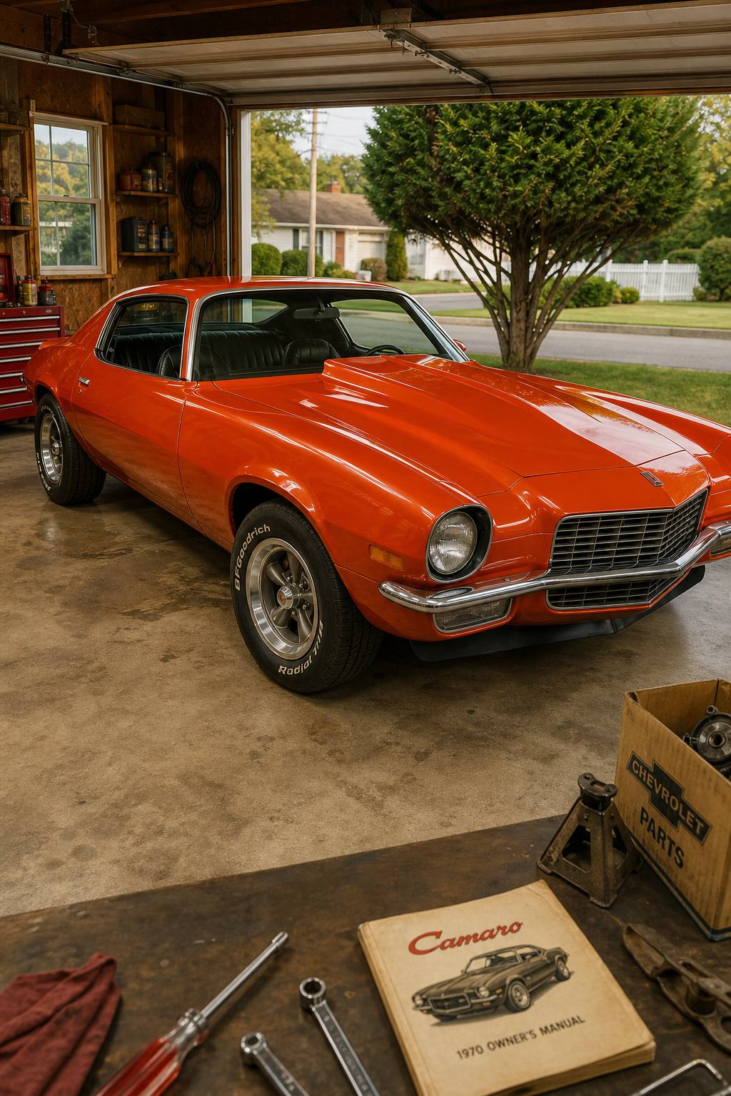 needs TLC 1970 Chevrolet Camaro project AI restoration vision