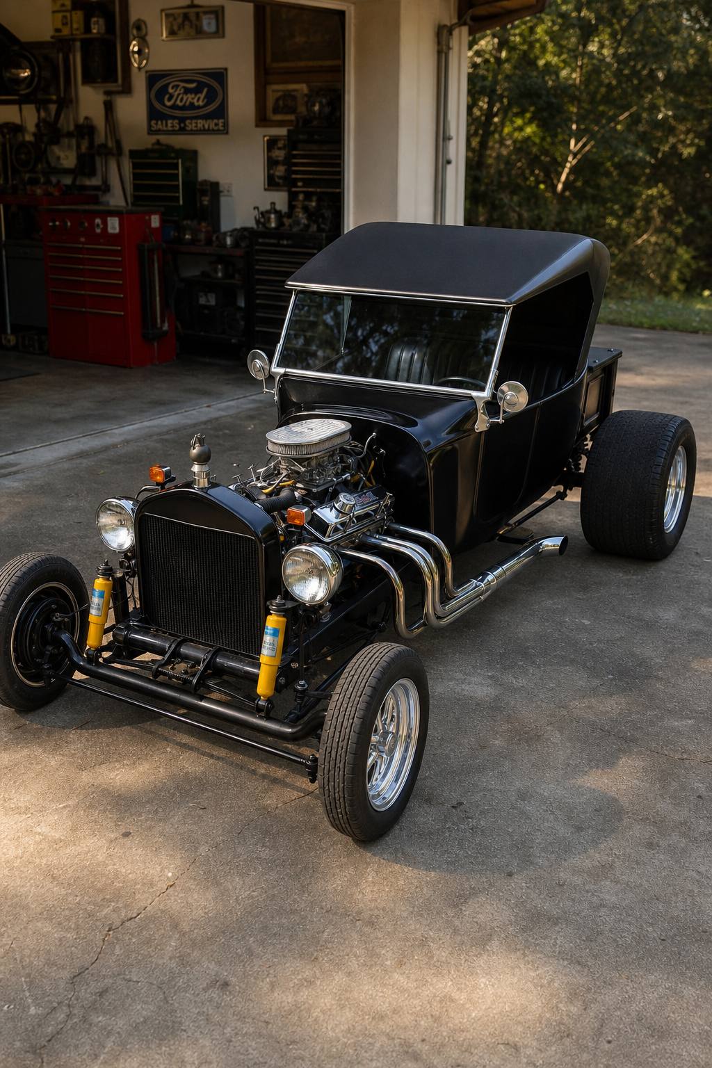 1919 Ford T Bucket Roadster Hot Rod Rat Rod Project AI restoration vision