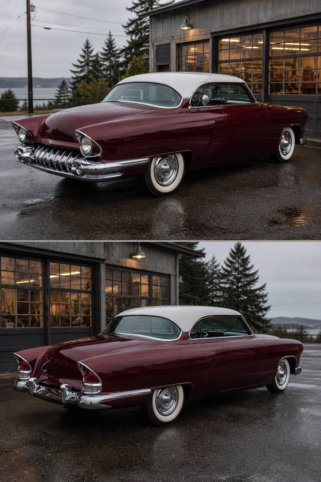 custom 1954 Lincoln Capri project AI restoration vision