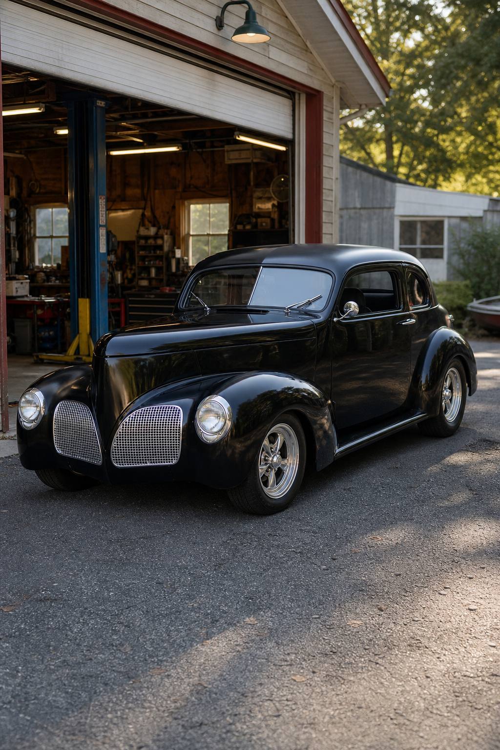 fresh undercoat 1939 Studebaker project AI restoration vision