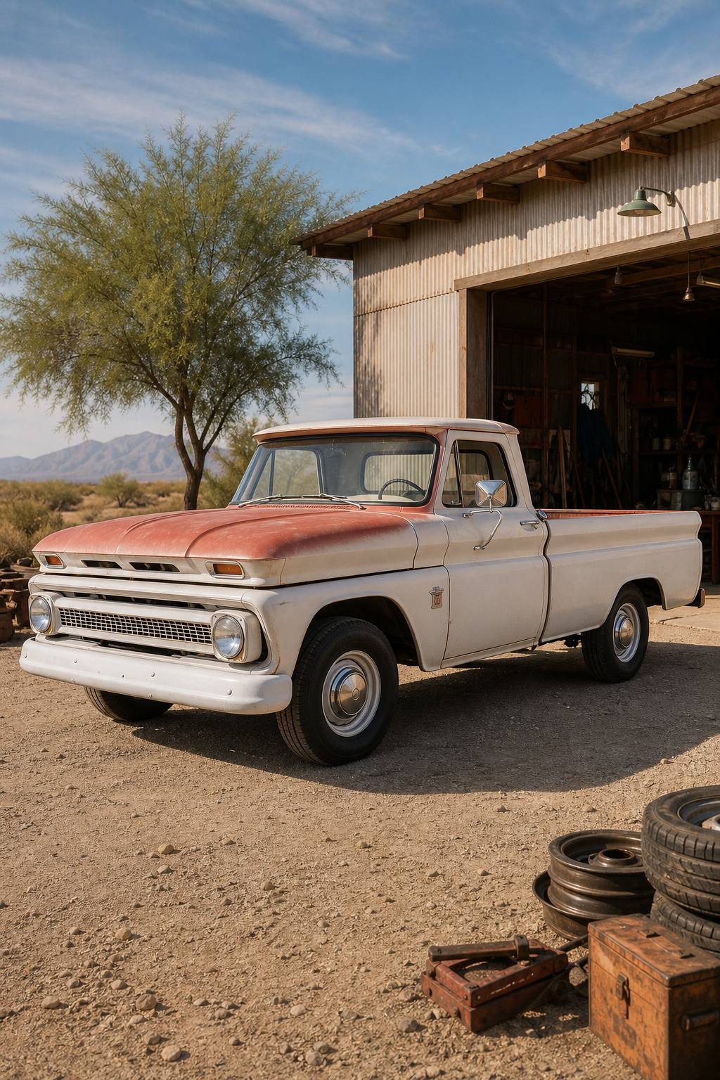 very solid 1964 Chevrolet C 10 project AI restoration vision