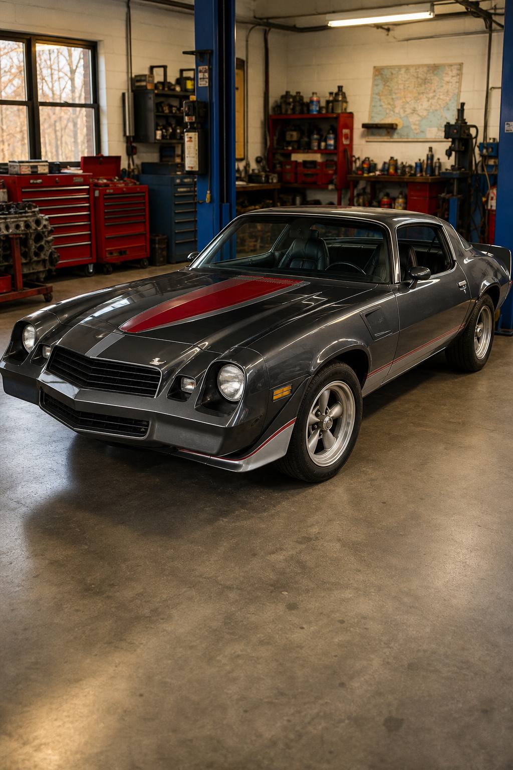 solid 1981 Chevrolet Camaro project AI restoration vision