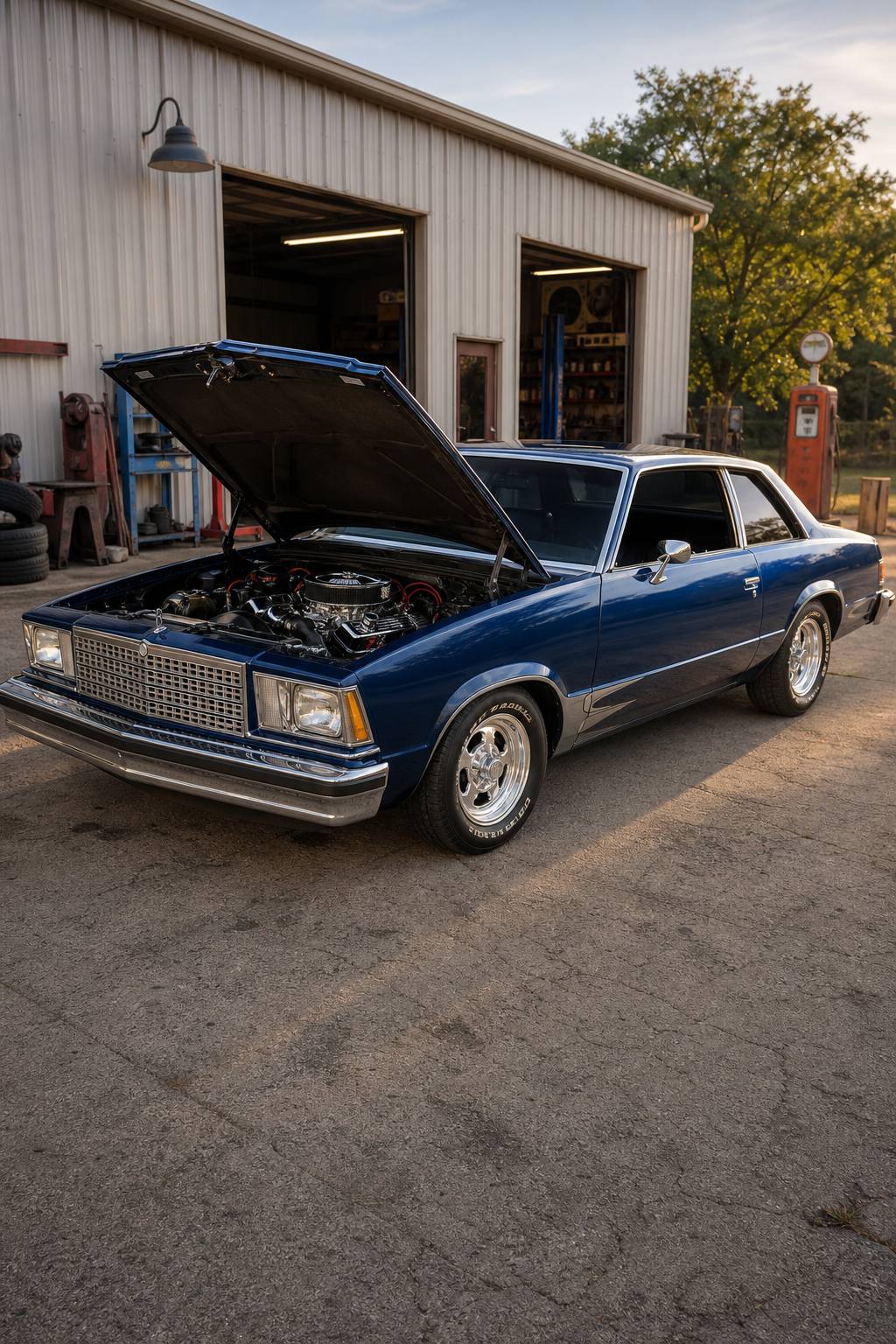1979 Chevrolet Malibu EFI 350 AI restoration vision