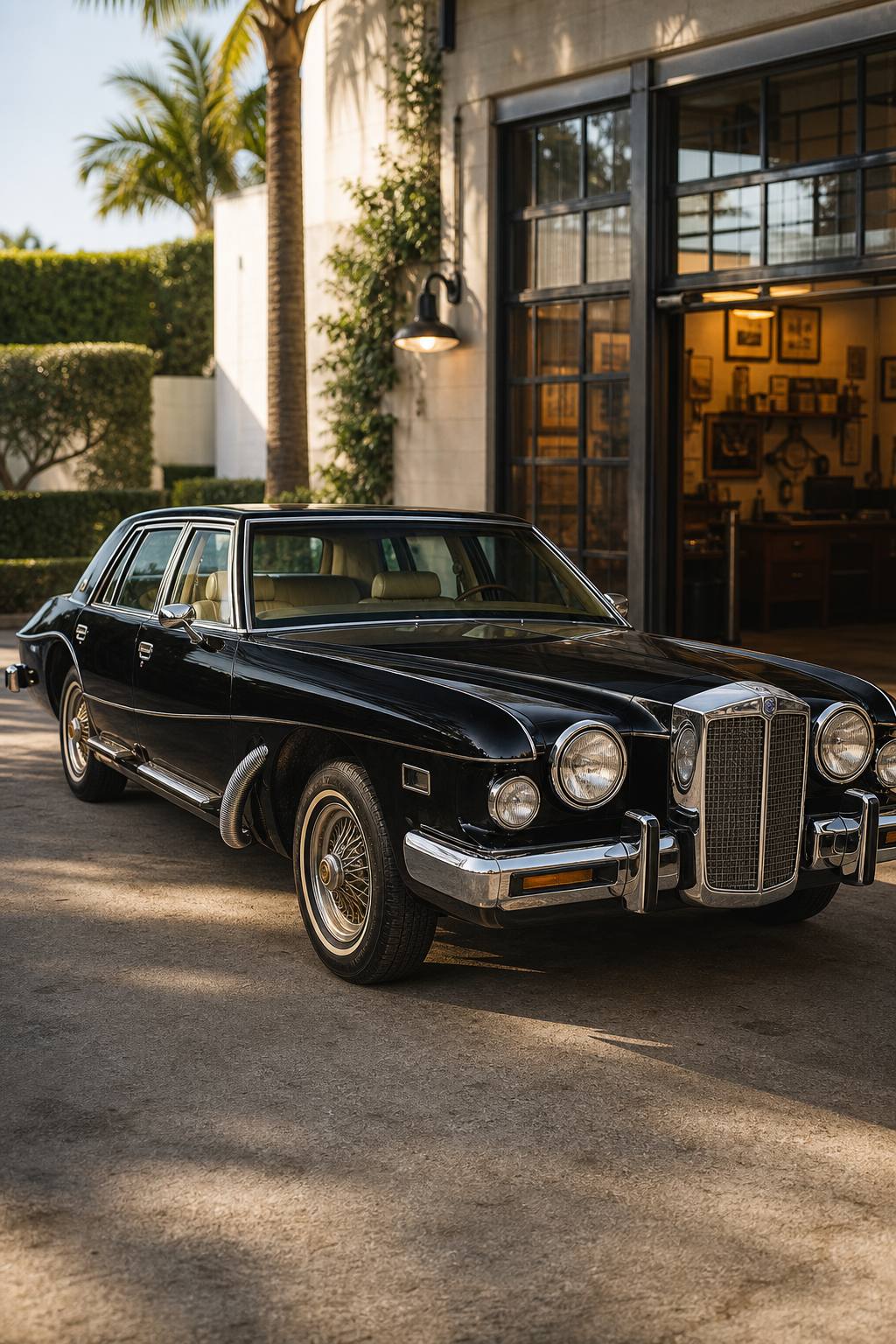 rare 1979 Stutz IV Porte project AI restoration vision