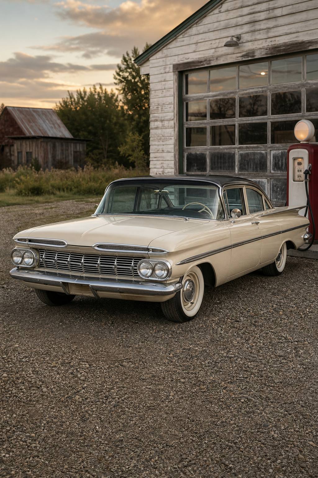 solid 1959 Chevrolet Biscayne Project AI restoration vision